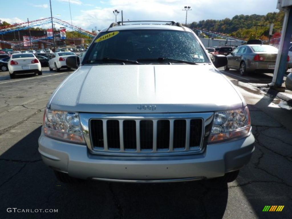 2004 Grand Cherokee Limited 4x4 - Bright Silver Metallic / Dark Slate Gray photo #4