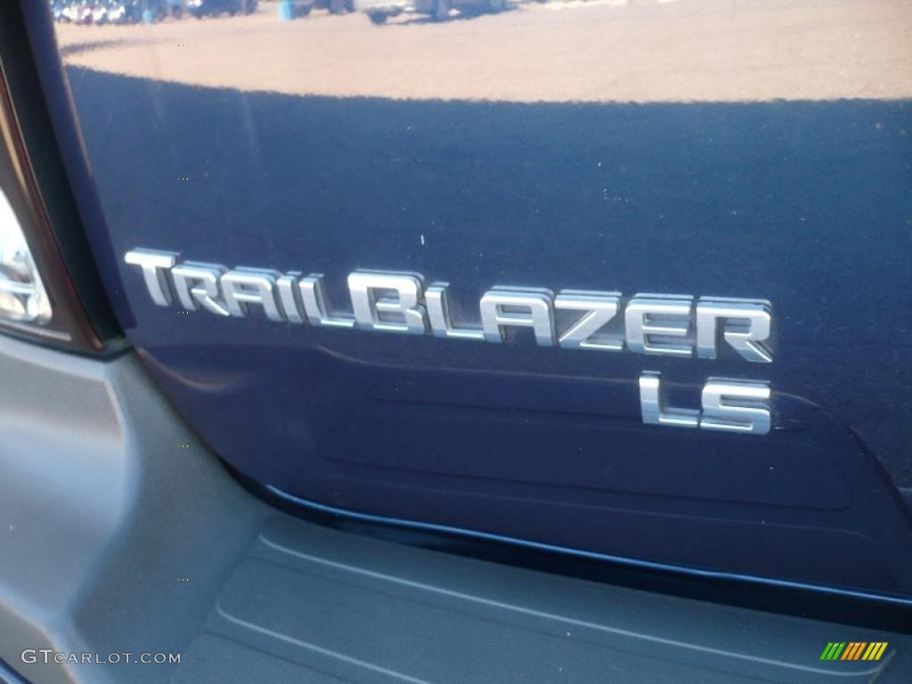 2007 TrailBlazer LS 4x4 - Imperial Blue Metallic / Light Gray photo #11