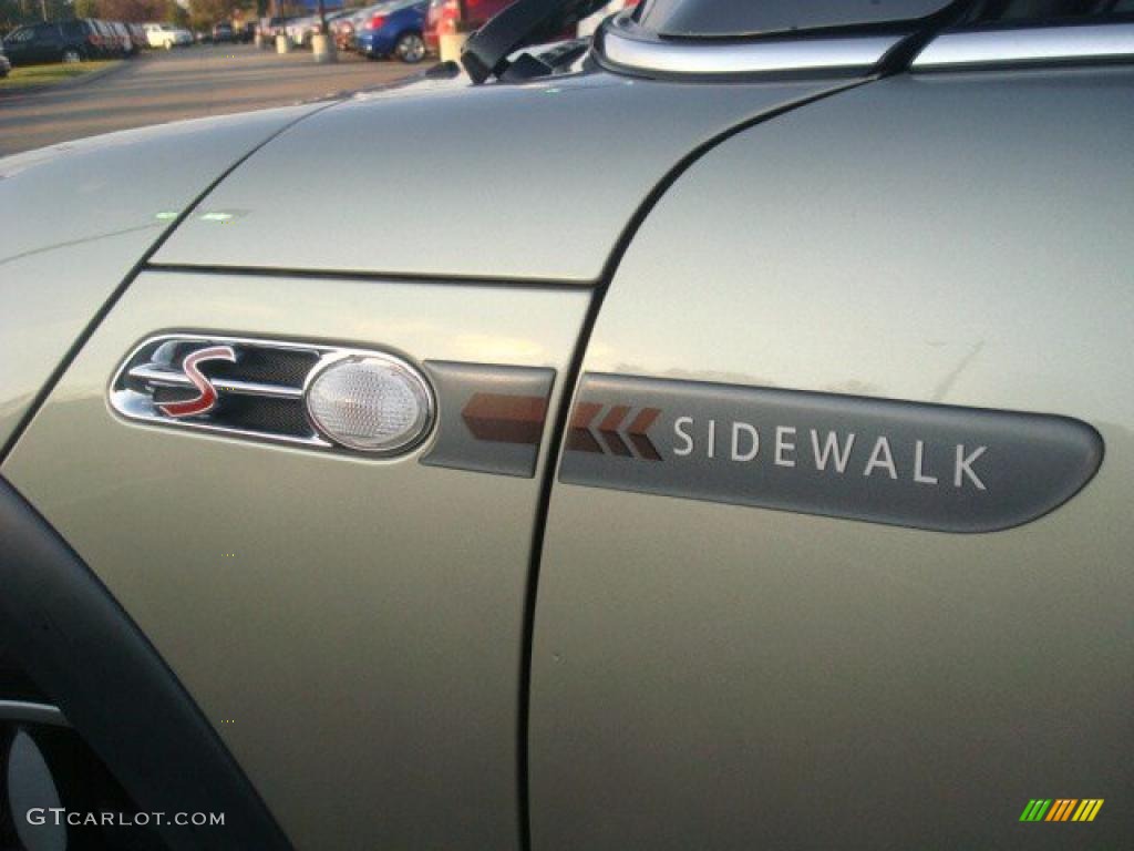 2007 Cooper S Convertible Sidewalk Edition - Sparkling Silver Metallic / Lounge Malt Brown photo #30