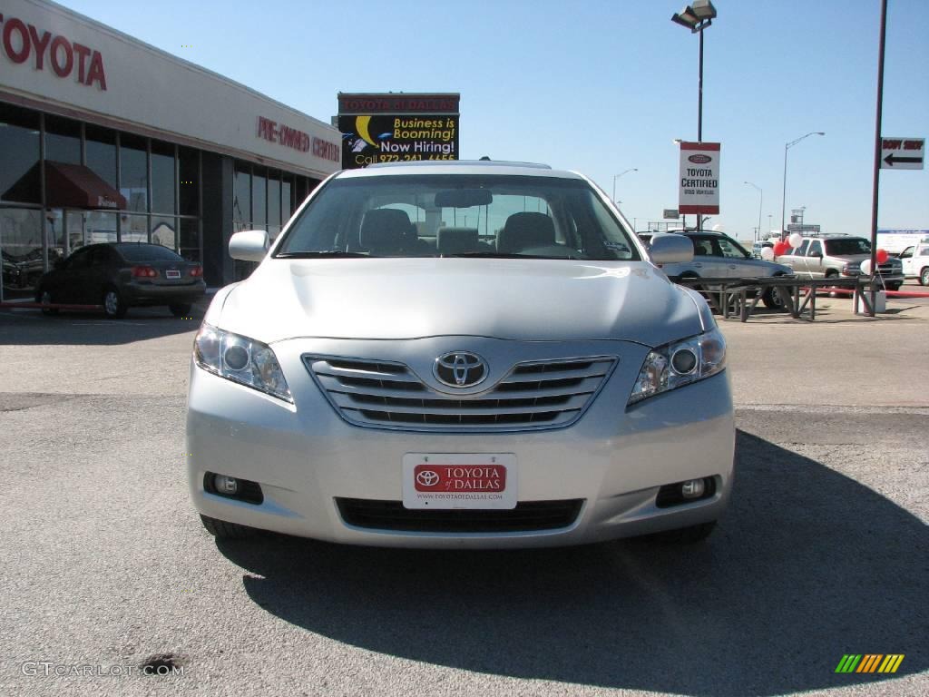 2008 Camry XLE - Classic Silver Metallic / Ash photo #3