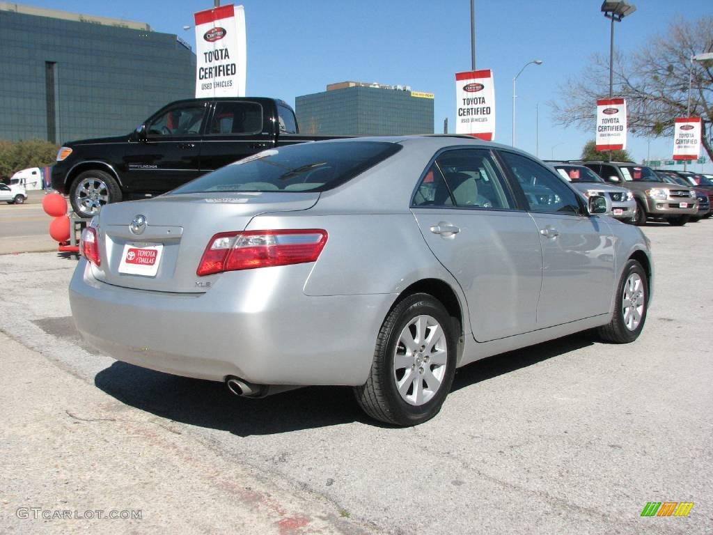 2008 Camry XLE - Classic Silver Metallic / Ash photo #6