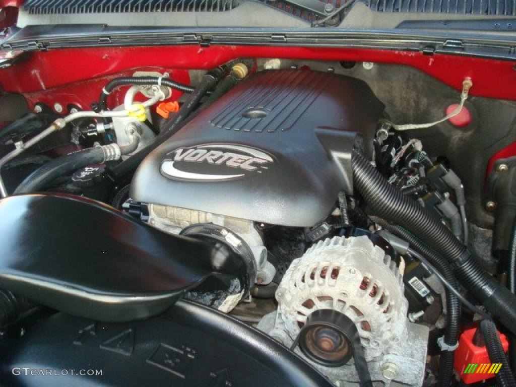 2004 Chevrolet Silverado 2500HD LT Crew Cab 4x4 6.0 Liter OHV 16-Valve Vortec V8 Engine Photo #38233771