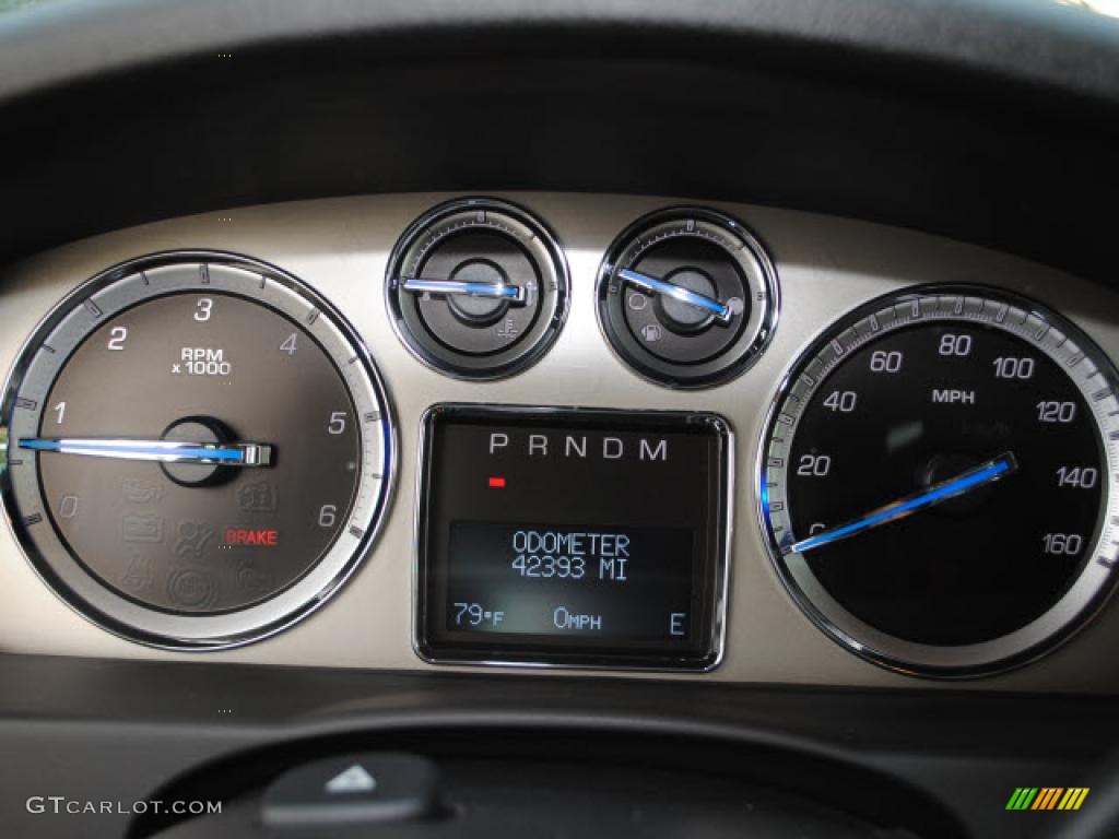 2009 Cadillac Escalade Standard Escalade Model Gauges Photo #38234211