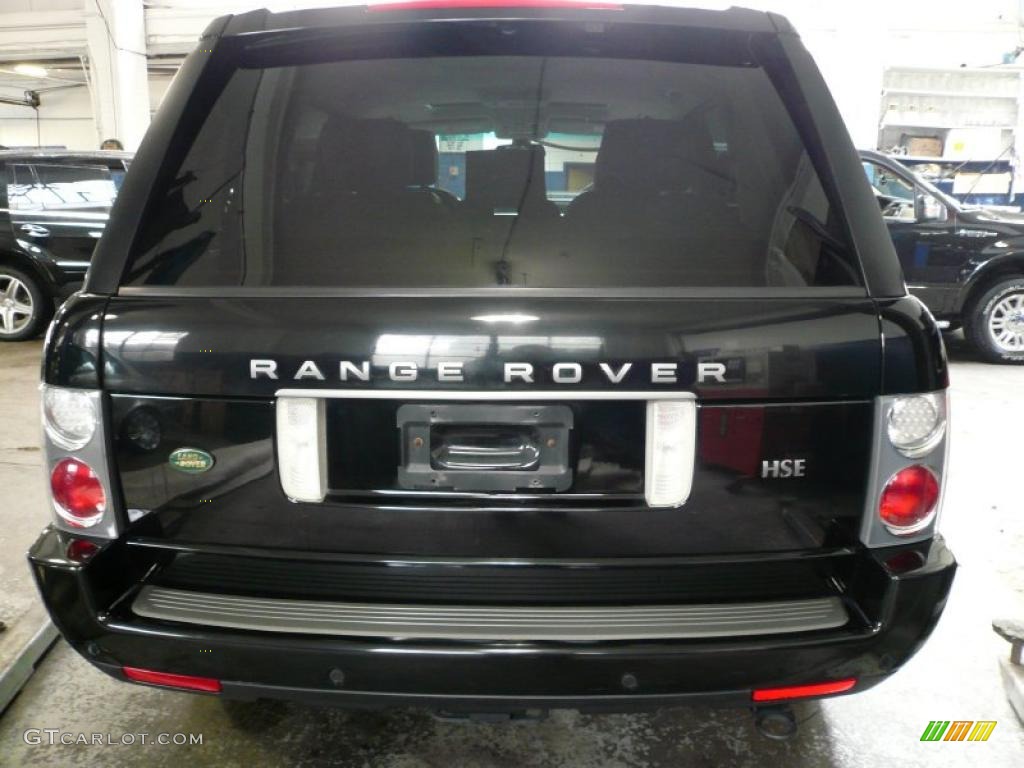 2007 Range Rover HSE - Java Black Pearl / Charcoal photo #4