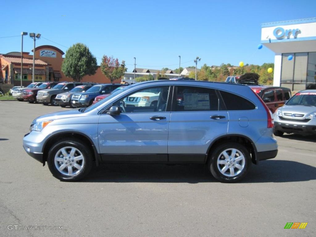 2011 CR-V SE - Glacier Blue Metallic / Gray photo #2