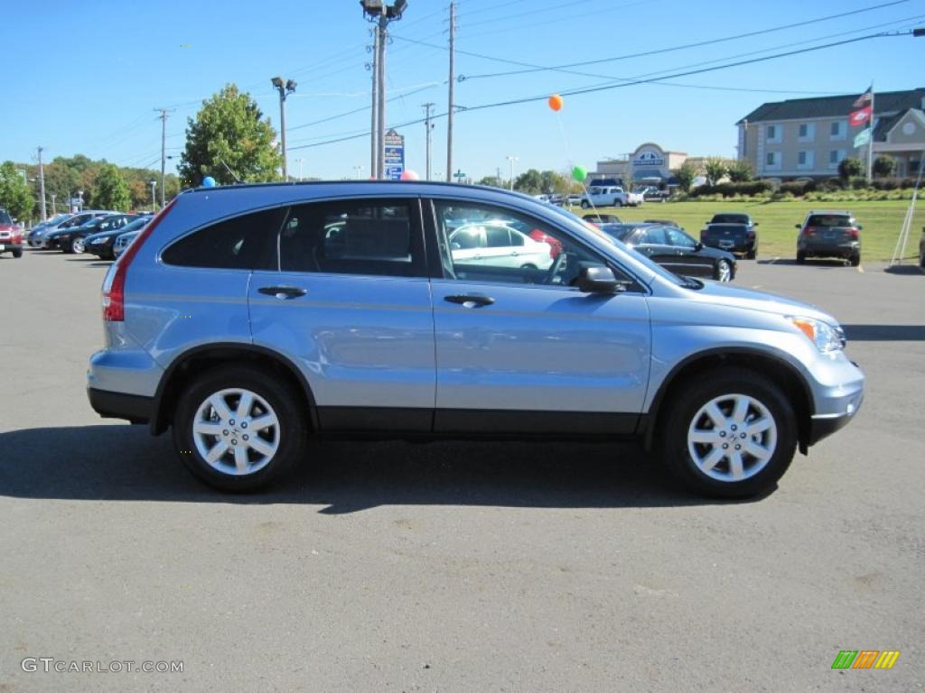 2011 CR-V SE - Glacier Blue Metallic / Gray photo #6