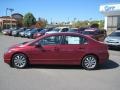 2011 Tango Red Pearl Honda Civic EX Sedan  photo #2