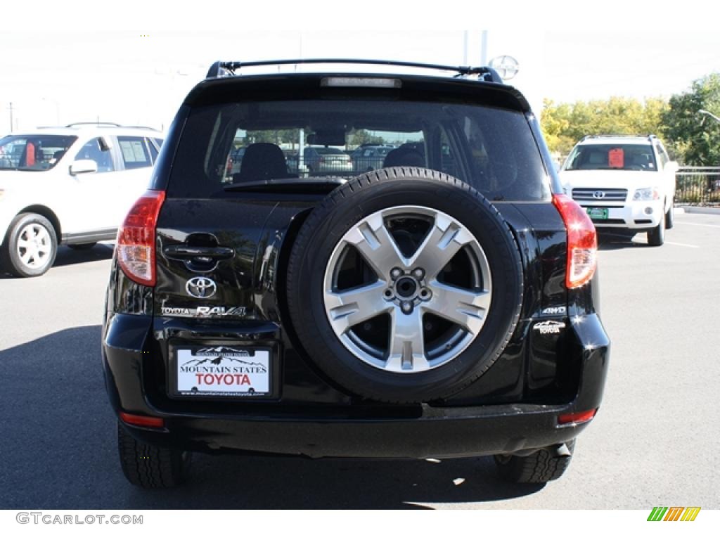 2008 RAV4 Sport V6 4WD - Black / Dark Charcoal photo #3