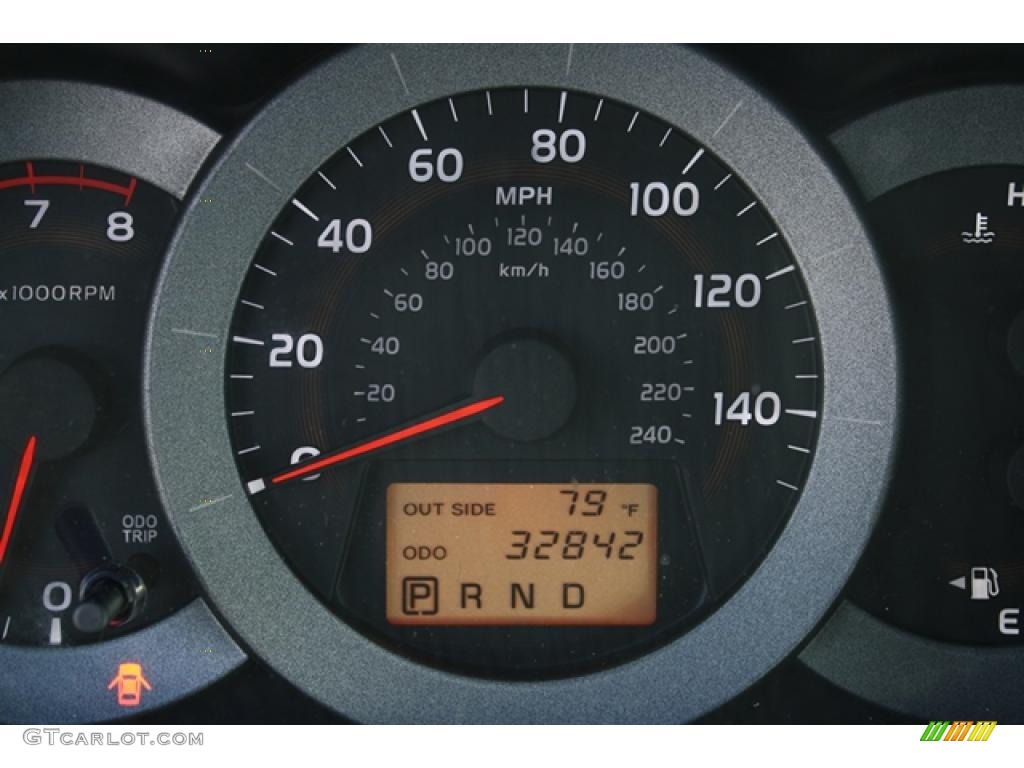 2008 RAV4 Sport V6 4WD - Black / Dark Charcoal photo #7