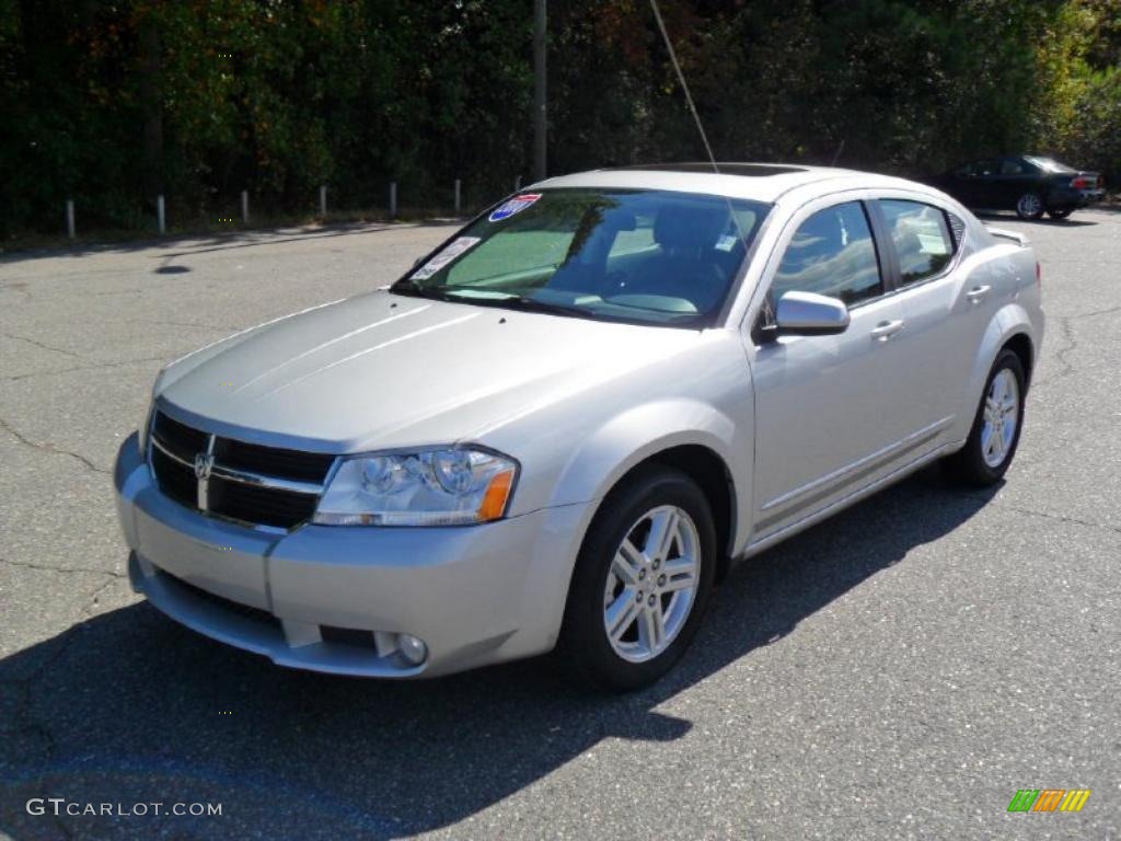 2010 dodge avenger silver