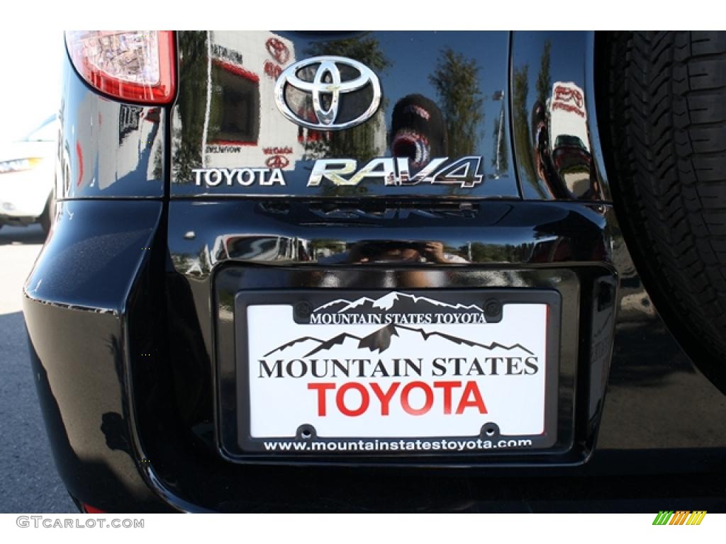2008 RAV4 Sport V6 4WD - Black / Dark Charcoal photo #26