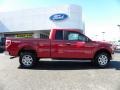 2010 Red Candy Metallic Ford F150 XLT SuperCab 4x4  photo #2