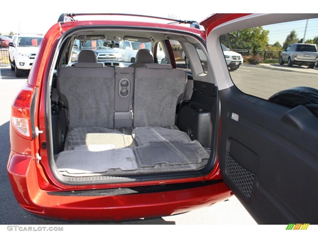 2006 RAV4 4WD - Barcelona Red Metallic / Ash photo #24