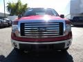 2010 Red Candy Metallic Ford F150 XLT SuperCab 4x4  photo #7
