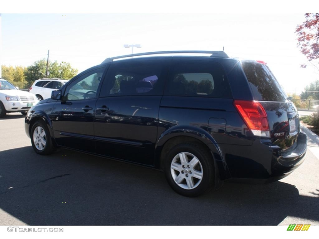 2006 Quest 3.5 SL - Majestic Blue Metallic / Gray photo #4