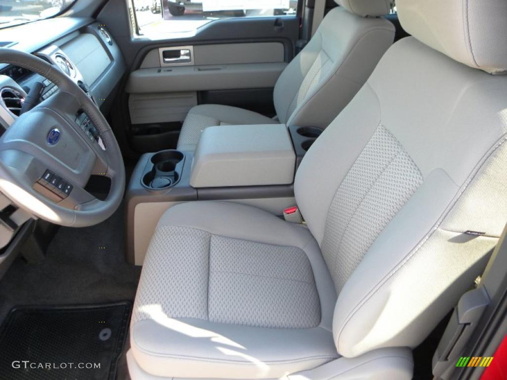 2010 F150 XLT SuperCab 4x4 - Red Candy Metallic / Medium Stone photo #18