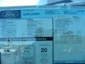  2010 Explorer Eddie Bauer Window Sticker