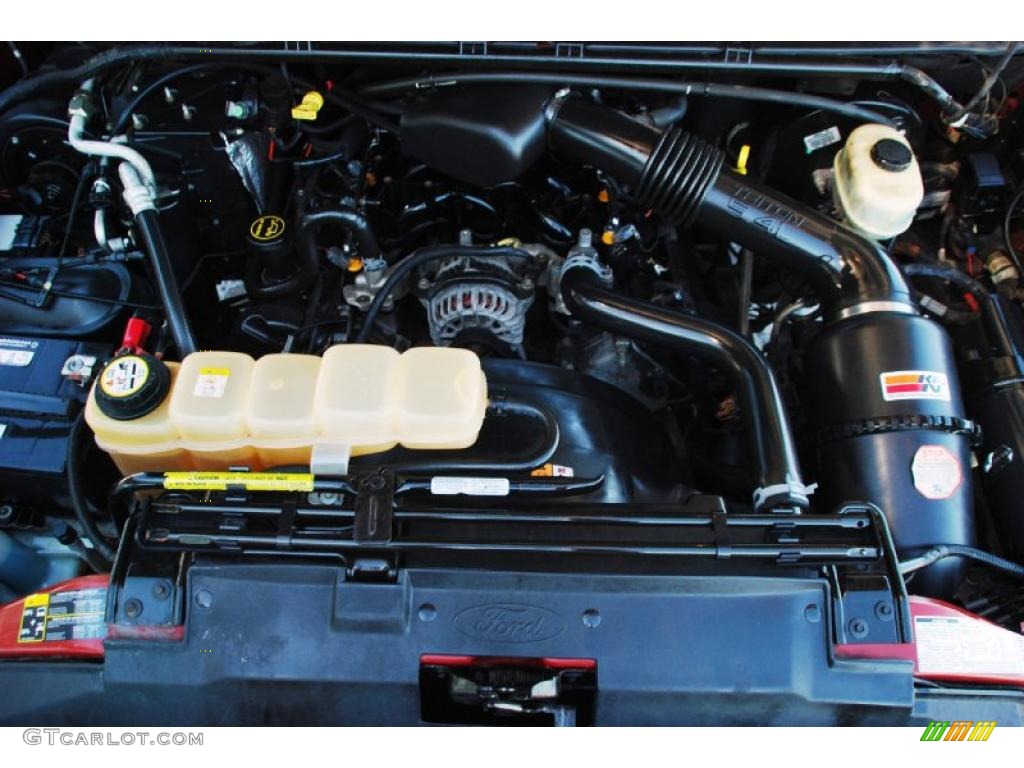 2002 Ford F250 Super Duty Lariat SuperCab 4x4 5.4 Liter SOHC 16-Valve Triton V8 Engine Photo #38238961