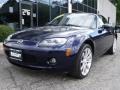 Stormy Blue Mica 2008 Mazda MX-5 Miata Grand Touring Roadster Exterior
