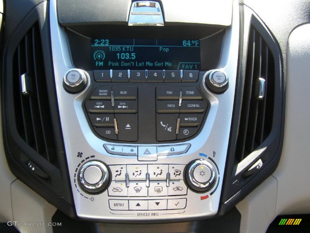 2010 Equinox LS - Cyber Gray Metallic / Jet Black/Light Titanium photo #13