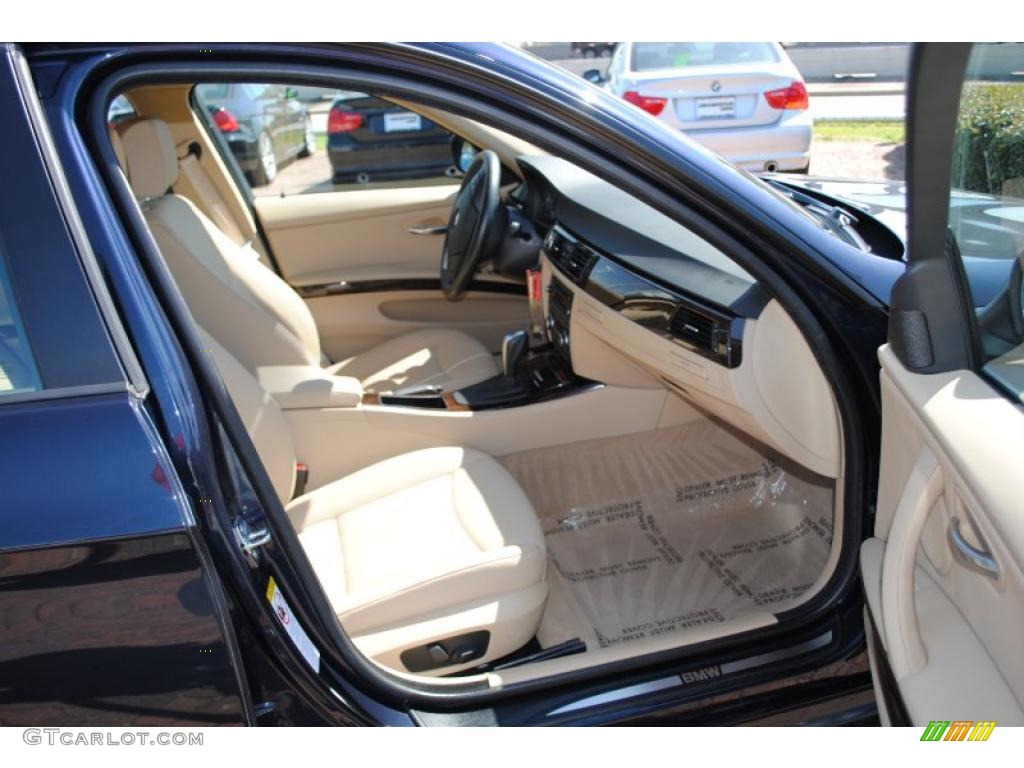 Beige Interior 2009 BMW 3 Series 328i Sedan Photo #38242047