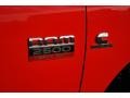 2010 Flame Red Dodge Ram 2500 Big Horn Edition Mega Cab 4x4  photo #2