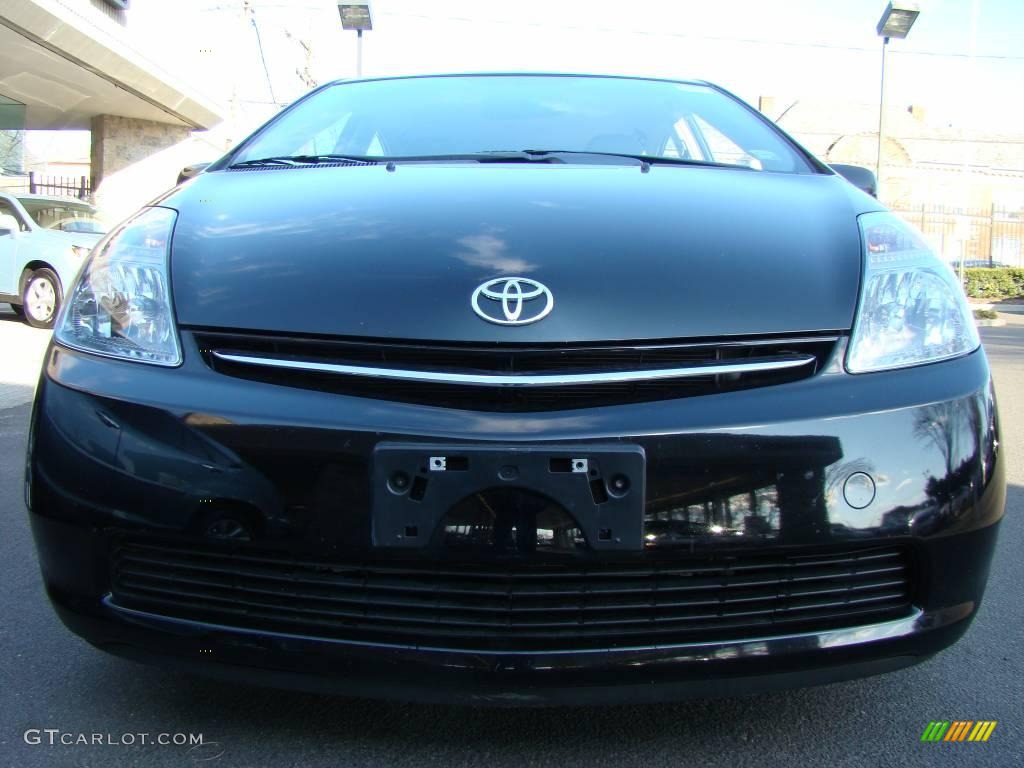 2006 Prius Hybrid - Black / Beige photo #2
