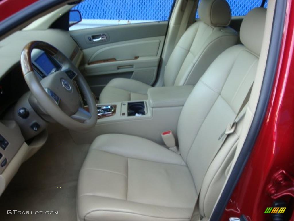 Cashmere Interior 2008 Cadillac STS 4 V6 AWD Photo #38243983