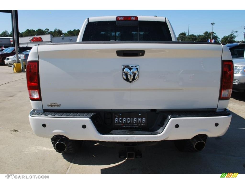 2009 Ram 1500 Sport Crew Cab - Stone White / Dark Slate/Medium Graystone photo #4