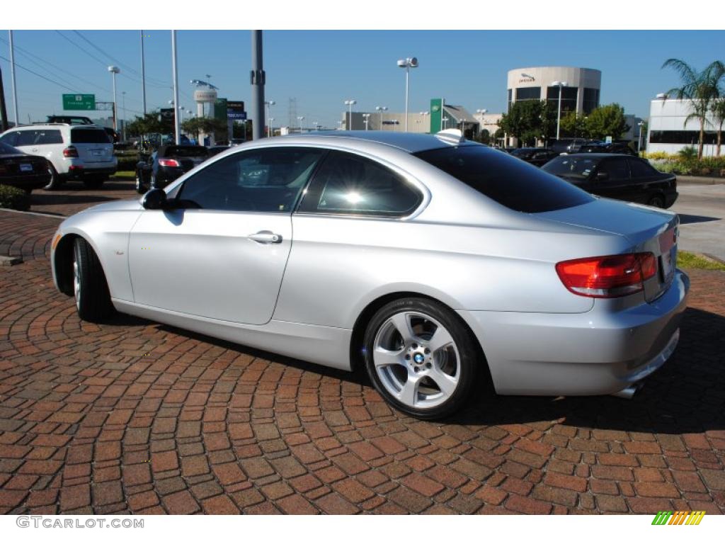 2008 3 Series 328i Coupe - Titanium Silver Metallic / Gray photo #3