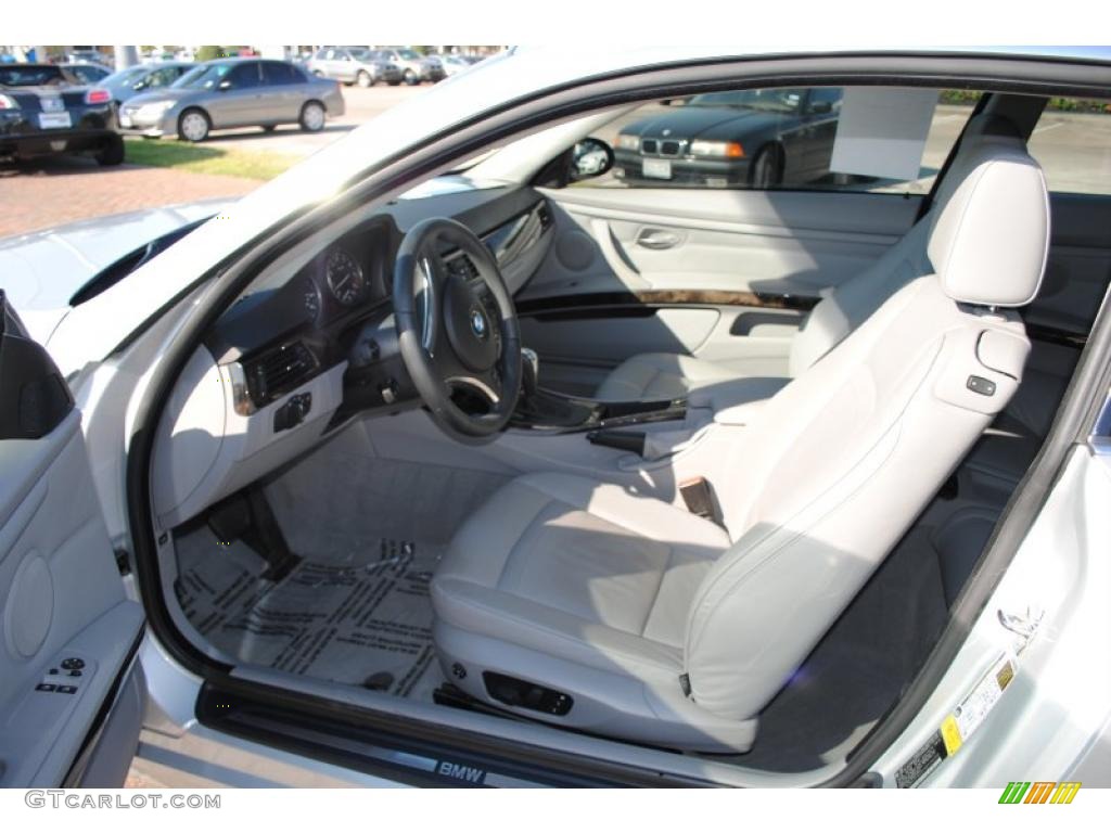 2008 3 Series 328i Coupe - Titanium Silver Metallic / Gray photo #12