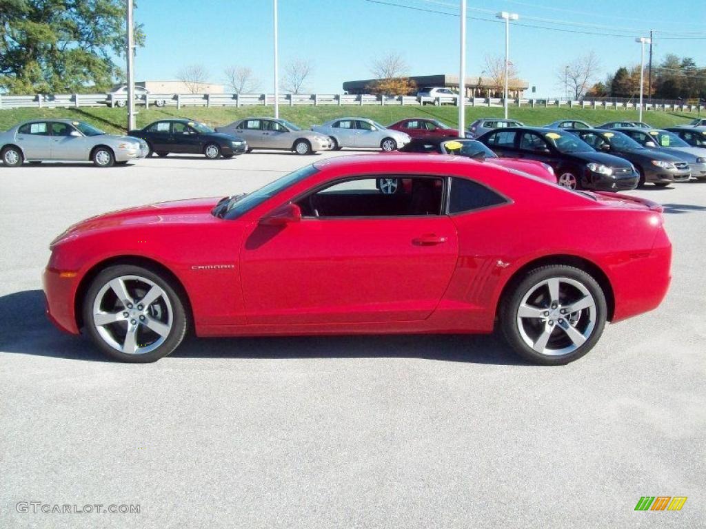 2011 Camaro LT/RS Coupe - Victory Red / Black photo #11