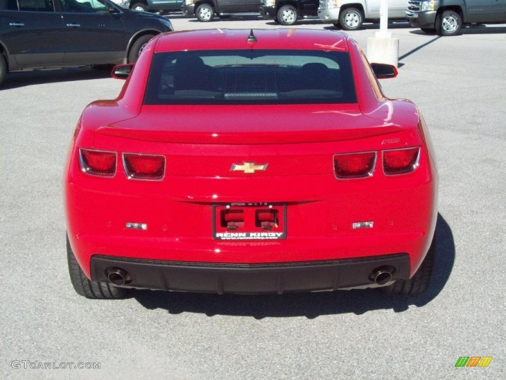 2011 Camaro LT/RS Coupe - Victory Red / Black photo #12