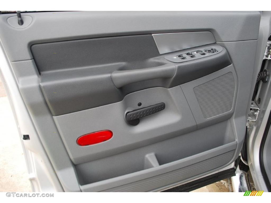 2008 Ram 1500 SLT Mega Cab 4x4 - Bright Silver Metallic / Medium Slate Gray photo #10