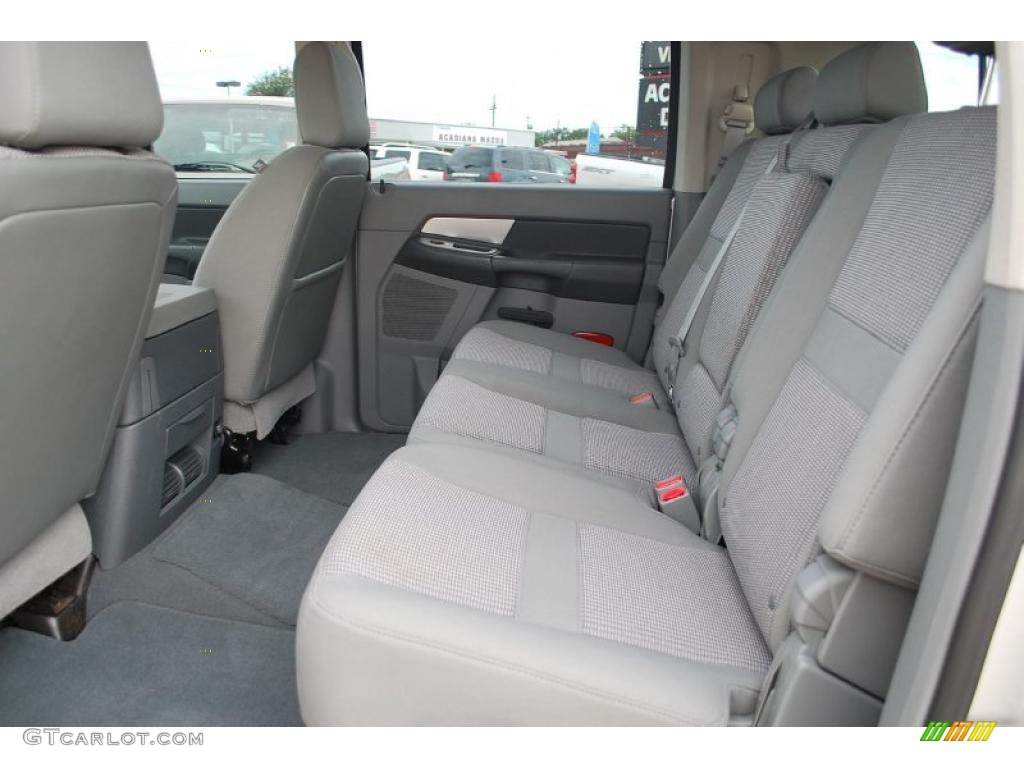 Medium Slate Gray Interior 2008 Dodge Ram 1500 SLT Mega Cab 4x4 Photo #38245359