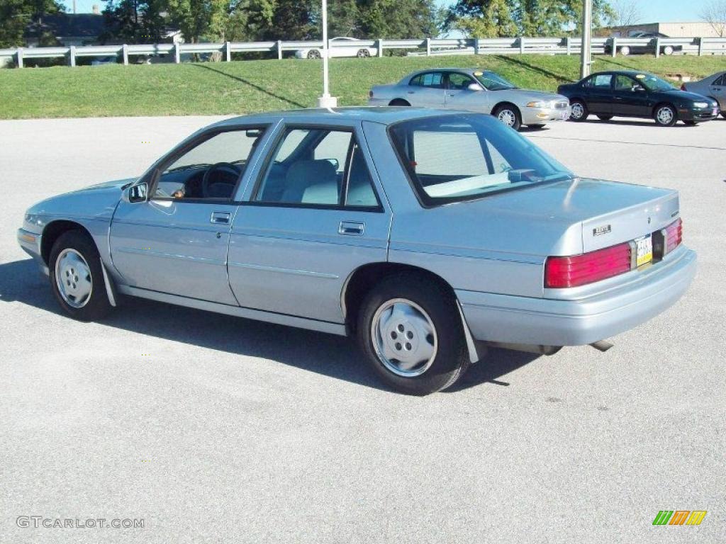 1996 Corsica Sedan - Mystic Teal Metallic / Gray photo #2