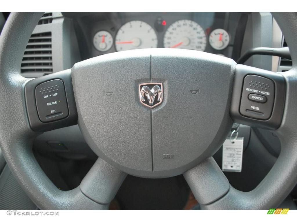 2008 Ram 1500 SLT Mega Cab 4x4 - Bright Silver Metallic / Medium Slate Gray photo #21