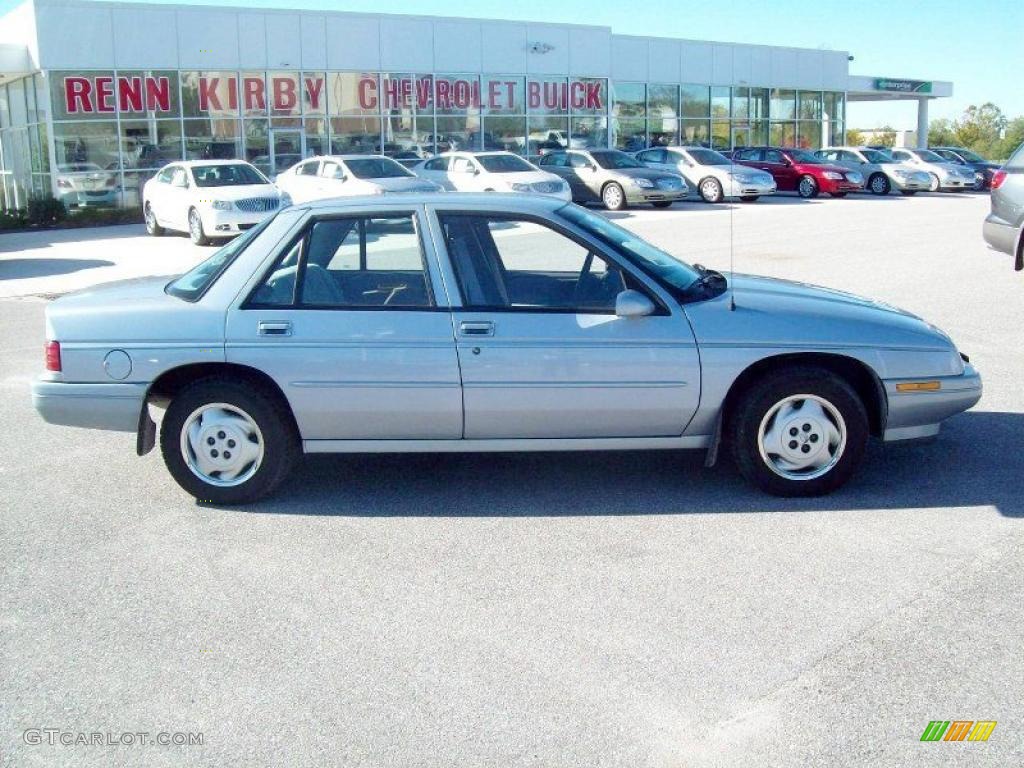 1996 Corsica Sedan - Mystic Teal Metallic / Gray photo #3