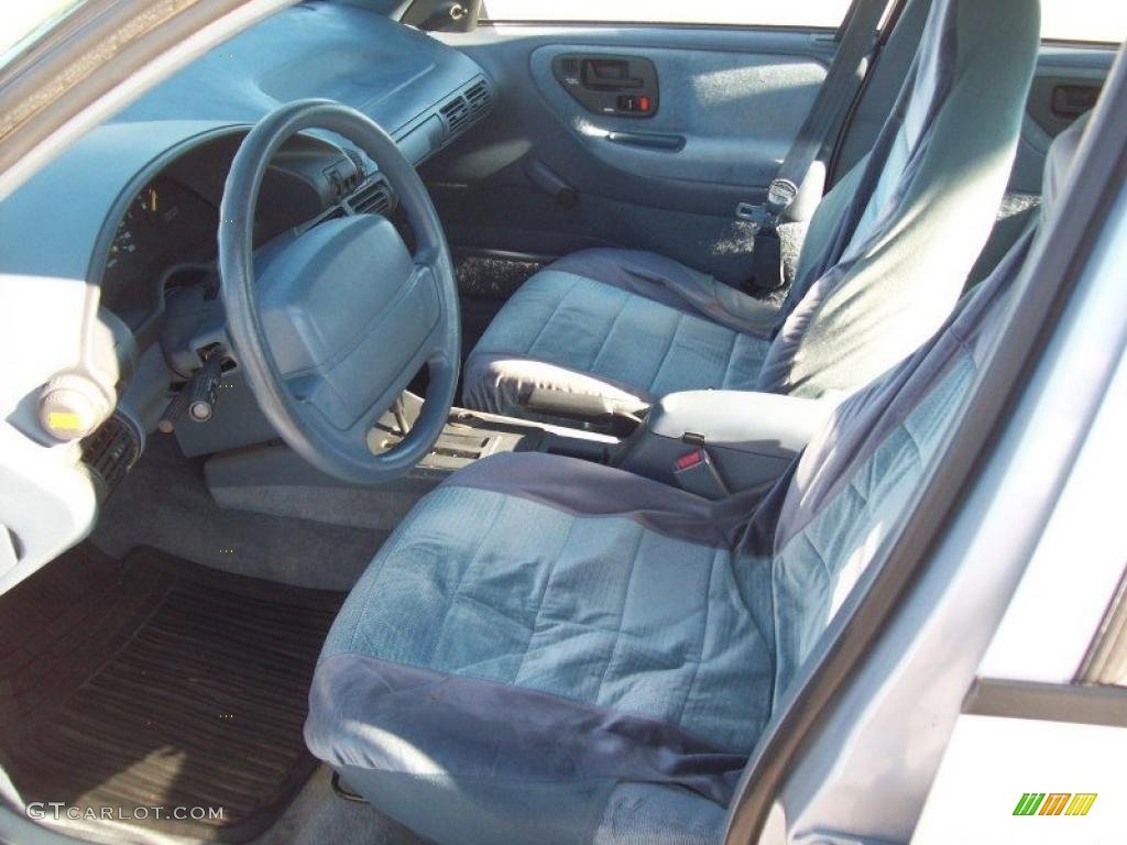 1996 Corsica Sedan - Mystic Teal Metallic / Gray photo #19