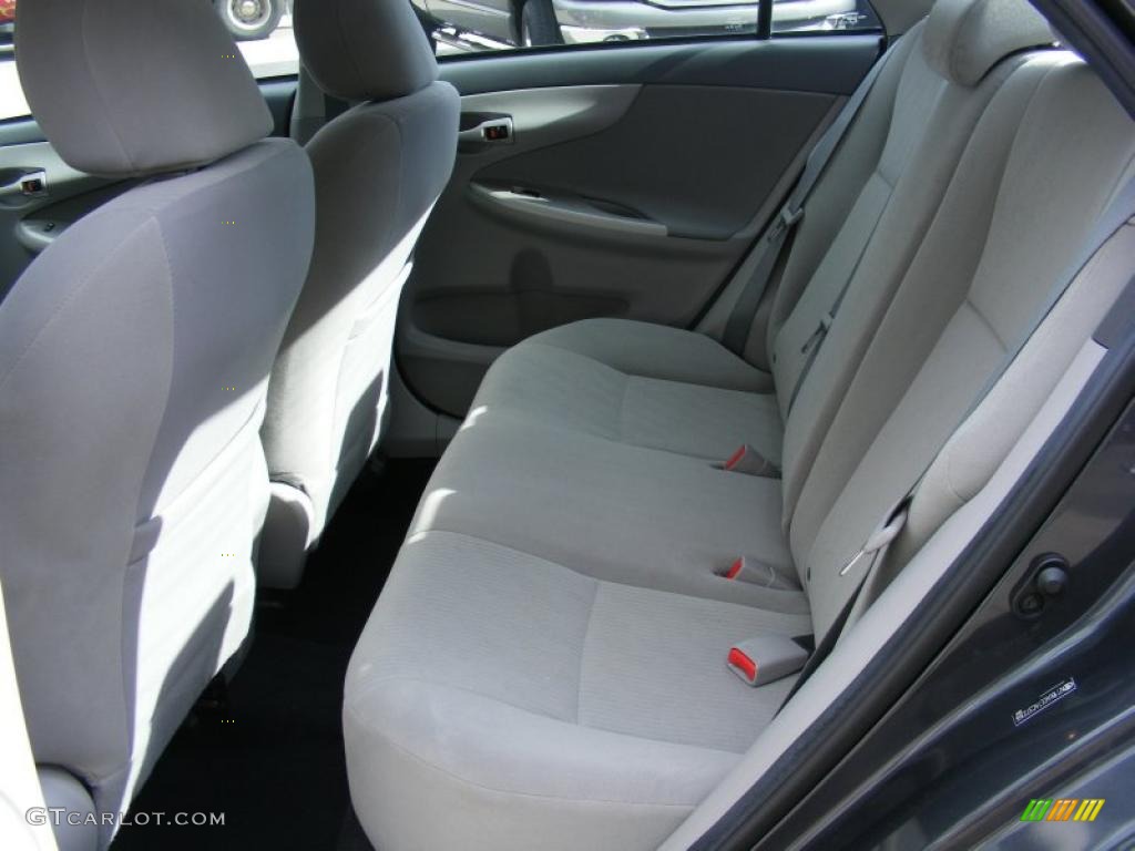 Ash Interior 2010 Toyota Corolla LE Photo #38246327