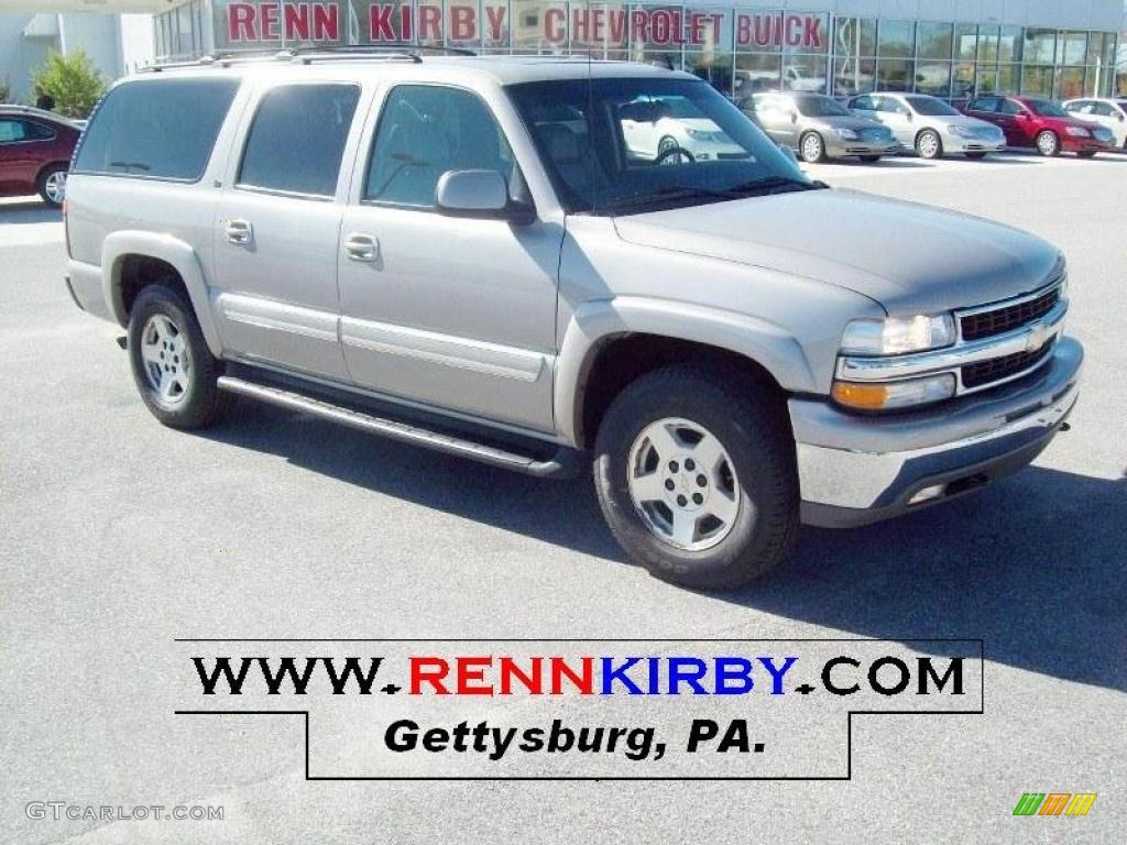 Silver Birch Metallic Chevrolet Suburban