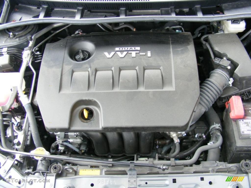 2010 Toyota Corolla LE 1.8 Liter DOHC 16-Valve Dual VVT-i 4 Cylinder Engine Photo #38246635