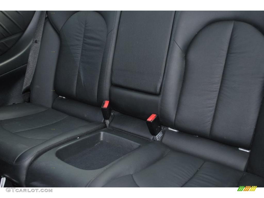 Charcoal Interior 2006 Mercedes-Benz CLK 500 Coupe Photo #38246727