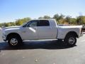 Bright White - Ram 3500 HD Laramie Mega Cab 4x4 Dually Photo No. 2