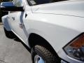 2011 Bright White Dodge Ram 3500 HD Laramie Mega Cab 4x4 Dually  photo #12