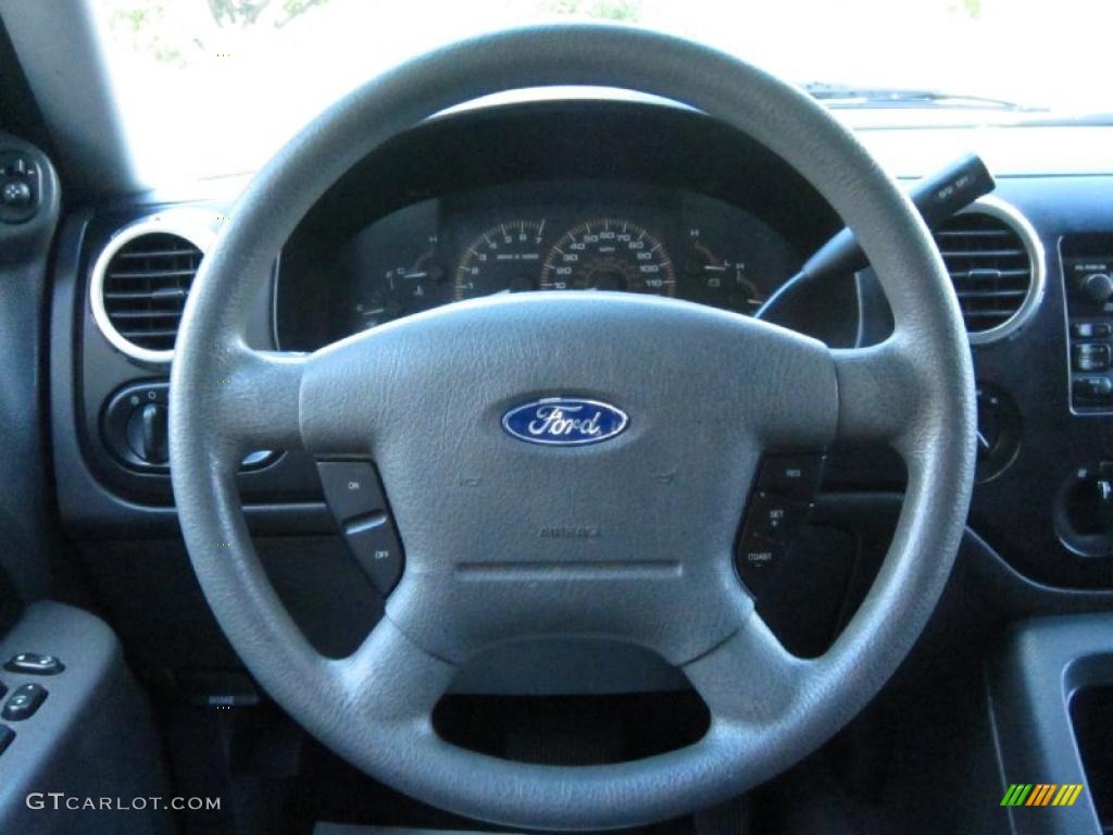 2003 Expedition XLT 4x4 - Oxford White / Flint Grey photo #6