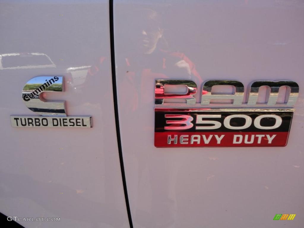 2011 Dodge Ram 3500 HD Laramie Mega Cab 4x4 Dually Marks and Logos Photo #38248763