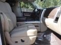 Light Pebble Beige/Bark Brown 2011 Dodge Ram 3500 HD Laramie Mega Cab 4x4 Dually Interior Color