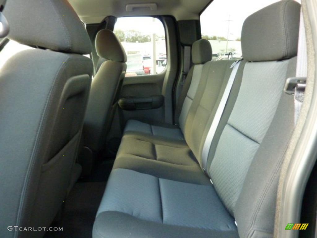 Dark Titanium Interior 2011 Chevrolet Silverado 1500 LS Extended Cab 4x4 Photo #38249087