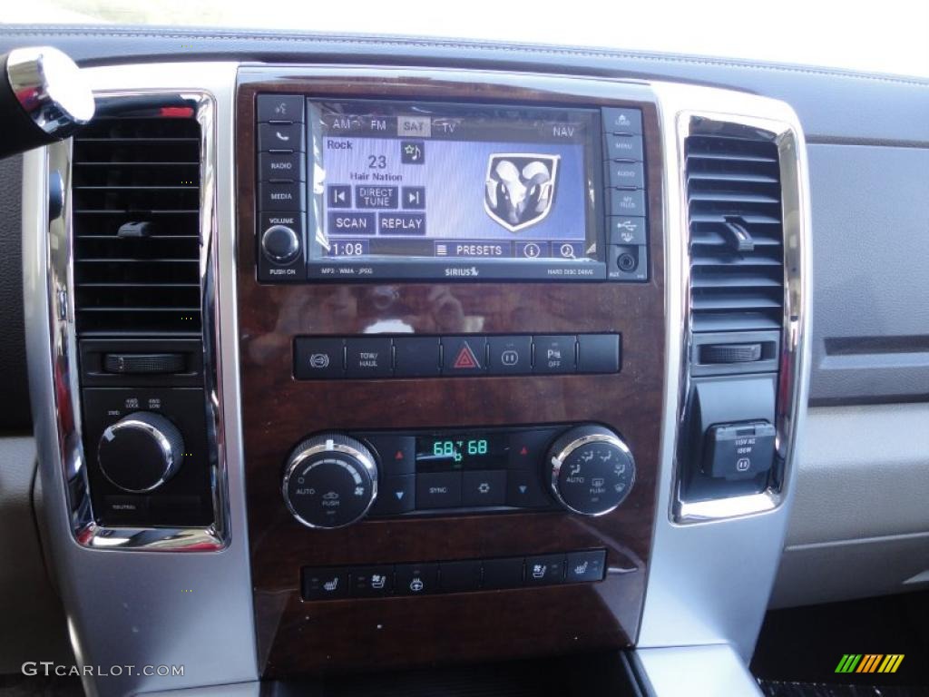 2011 Dodge Ram 3500 HD Laramie Mega Cab 4x4 Dually Controls Photo #38249151